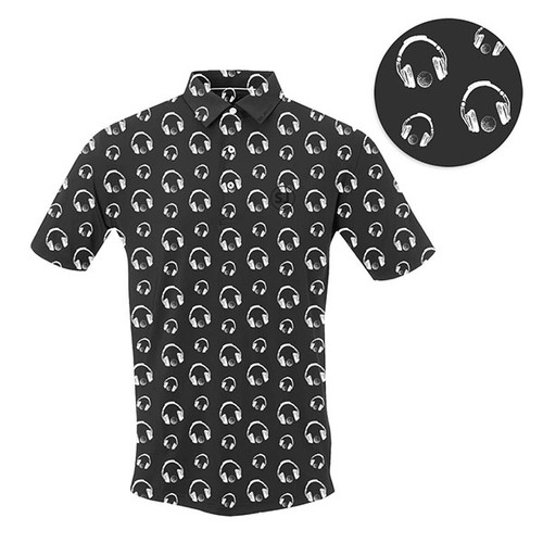 SwingJuice Golf Short Sleeve Men's Performance Polo Golf & Hip Hop - Image 1