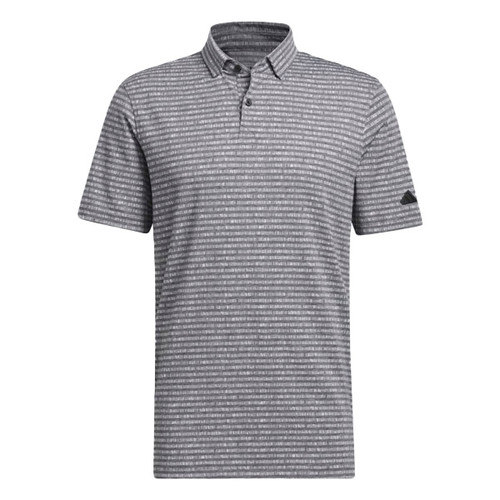 Adidas Golf Go-To Stripe Polo Shirt - Image 1