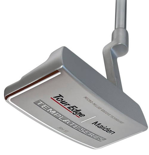 Tour Edge Golf Template Series Silver Maiden Putter - Image 1