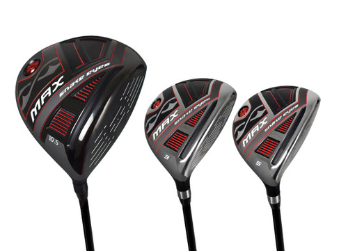 Snake Eyes Golf MAX 3-Wood Set (Driver, #3/5 Woods) - Image 1