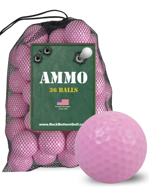 REVA Pink Golf Balls