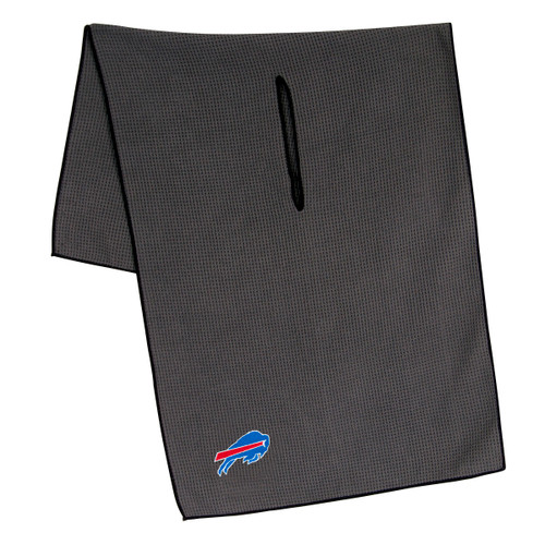 Team Effort Golf NFL 19" x 41" Grey Microfiber Towel - Image 1