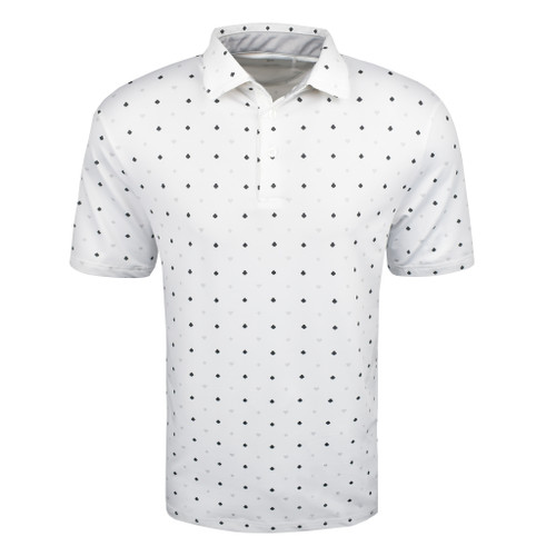 Snake Eyes Golf Casino Print Polo - Image 1