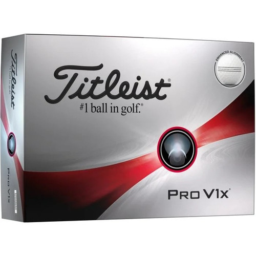 Titleist Pro V1x Enhanced Alignment Golf Balls - Image 1