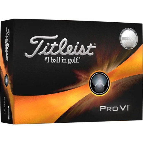 Titleist Pro V1 Enhanced Alignment Golf Balls - Image 1