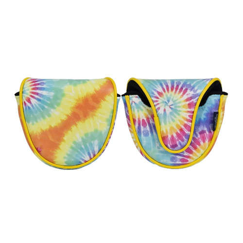 PRG Golf Retro Tie-Dye Mallet Putter Headcover - Image 1