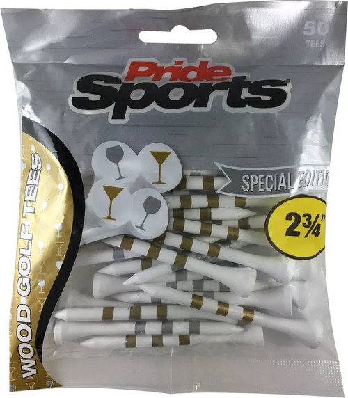 Pride Sports Golf Martini & Wine Tees (50 Count) - Image 1