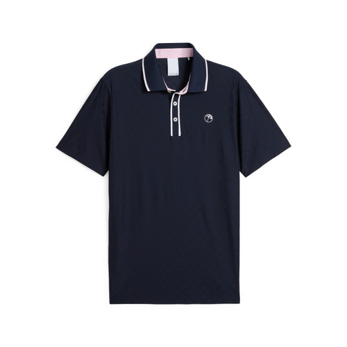 Puma Golf X AP Tipped Jacquard Polo - Image 1