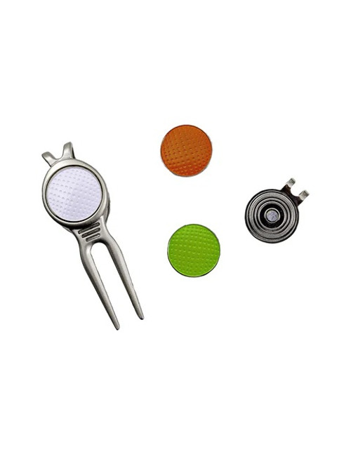 Jef World Of Golf Divot Tool & Cap Clip - Image 1 Jef World Of Golf Divot Tool & Cap Clip - Image 1