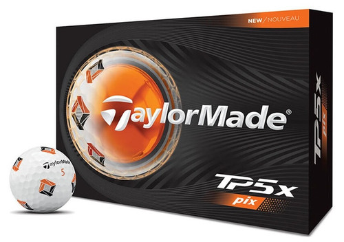 TaylorMade TP5x Pix Golf Balls - Image 1