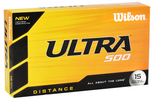 Wilson Ultra 500 Distance Golf Balls [15-Ball] - Image 1