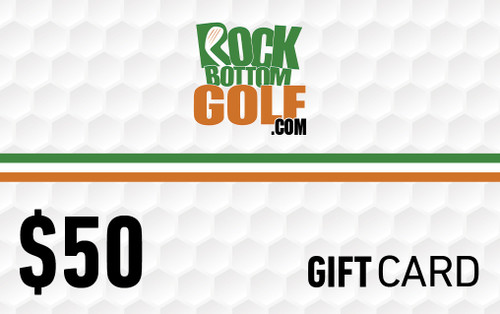 RockBottomGolf.com $50 Gift Card - Image 1