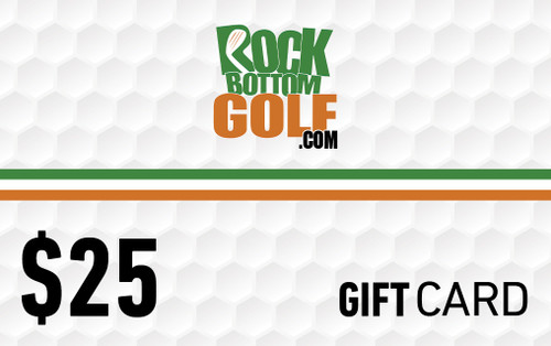 RockBottomGolf.com $25 Gift Card - Image 1