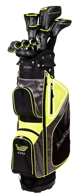 Tour Edge Golf Bazooka 470 Black Complete Set W/Bag Graphite - Image 1