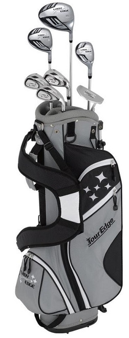 Tour Edge Golf Lady Edge Starter Set W/Stand Bag - Image 1