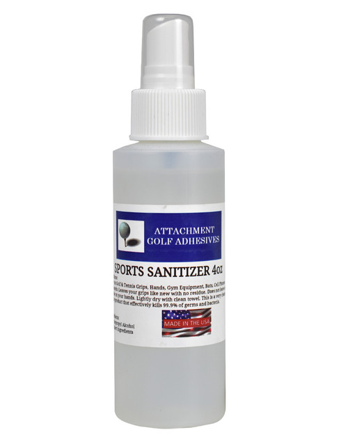 Attachment Golf Adhesives 4 Ounce Sports Sanitizer - Image 1
