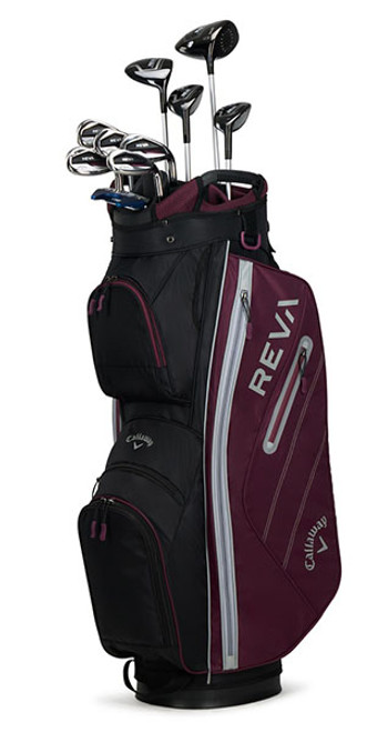 Callaway Golf Ladies REVA 11-Piece Complete Set With Bag - Image 1