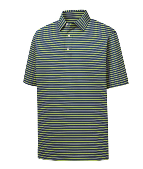 FootJoy Golf Stretch Lisle Pinstripe Polo - Image 1