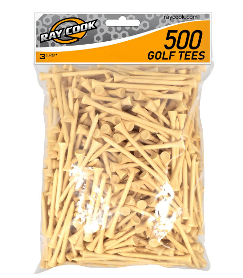 Ray Cook Golf 3 1/4" Tees (500 Pack) - Image 1