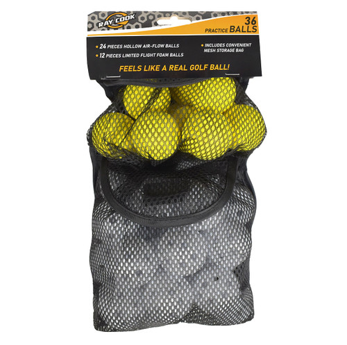 Ray Cook Golf Plastic Practice Balls (36 Pack) - Image 1