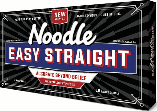 Noodle Easy Straight Golf Balls [15-Ball] - Image 1