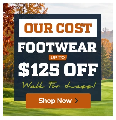 Our Cost Golf Shoes & Footwear! Shop Now!