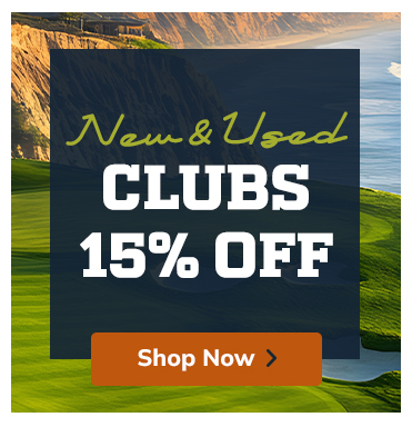 Instant Savings: 15% OFF Golf Clubs! Shop Now!