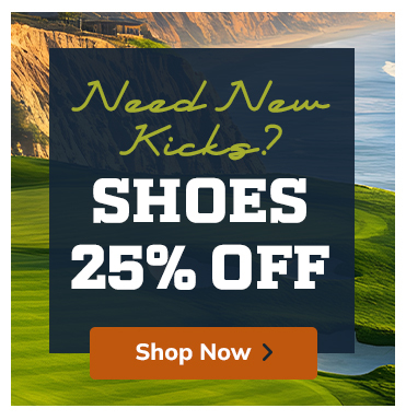 Instant Savings: 25% OFF Golf Shoes and Footwear! Shop Now!