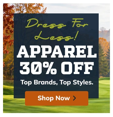 30% Off Apparel! Shop Now!