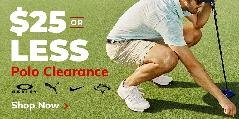 $25 Or Less Polo Clearance!