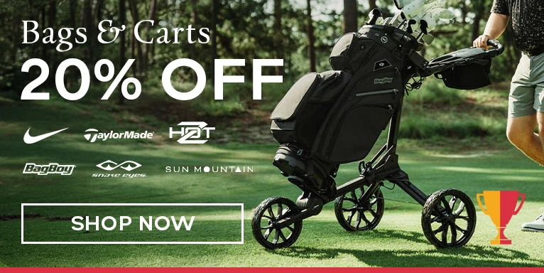 20% Off Bags & Carts! Shop Now!