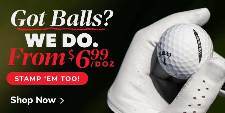 Golf Ball Clearance – As Low As $6.99/Doz! Shop Now!