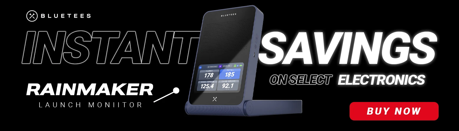 Instant Discounts On Blue Tees Rangefinders and Golf Electronics! Shop Now!