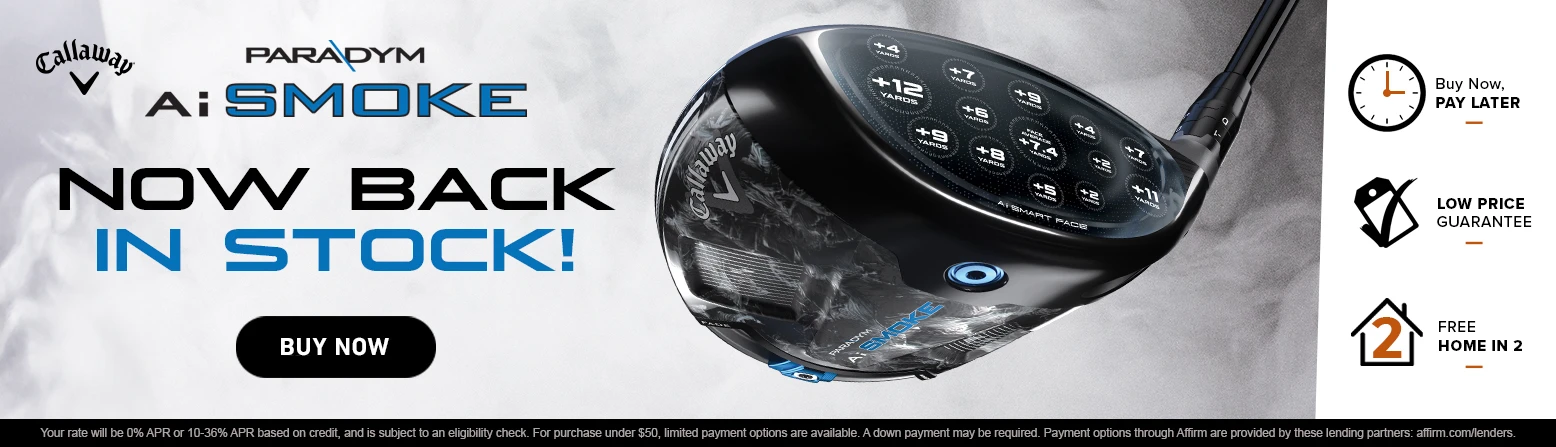 Callaway Paradym AI Smoke Price Drops! Shop Now!