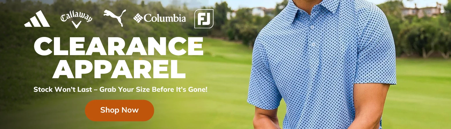 Golf Polos and Apparel Clearance! Shop Now!