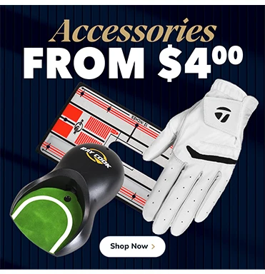 Huge Sale On Golf Accessories! Sunglasses, Tees, Gloves, And More! Shop Now!