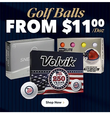 Golf Balls Starting At ONLY $11/Dozen! Personalize them for Dad! Shop Now