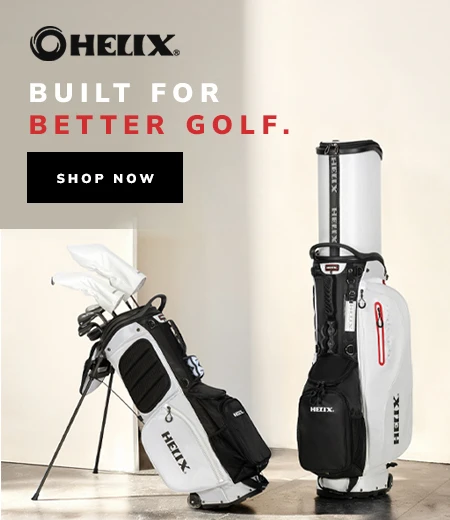 Helix Golf Equipment  - Now Available at Rock Bottom Golf brand page - mobile image