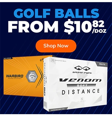 Our Cost Golf Ball Deals Starting At ONLY $10.82/doz! Shop Now!