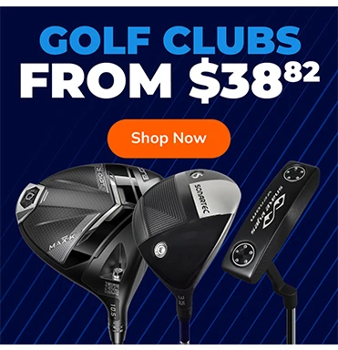 Our Cost Golf Clubs Starting At ONLY $38.82! Shop Now!