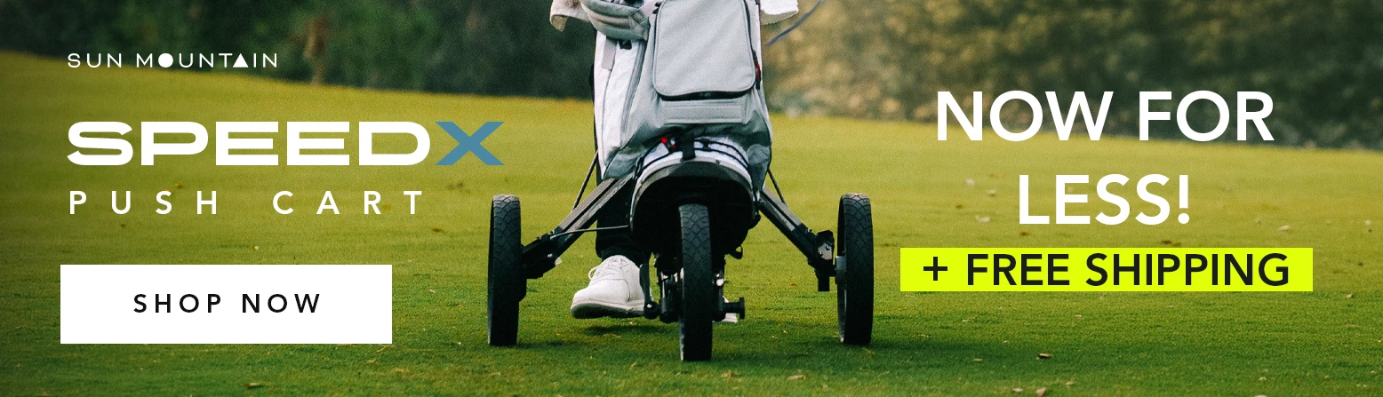 Price Drop on Sun Mountain Speed X Golf Push Cart! Shop Now!
