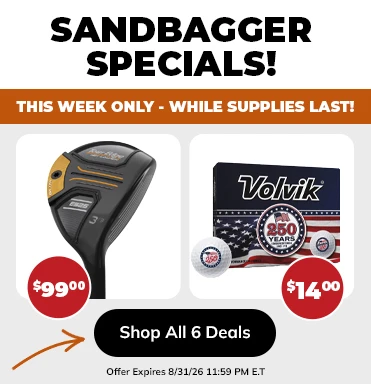 Sandbagger Deals - This Week Only! Shop Now!