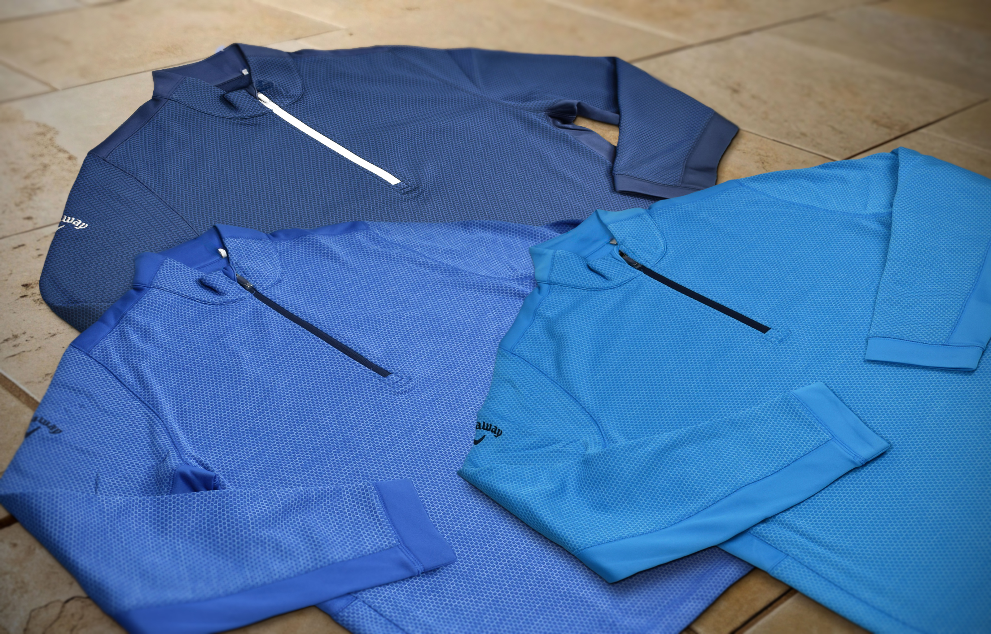 Midweight Textured 1/4 Zip Pullover