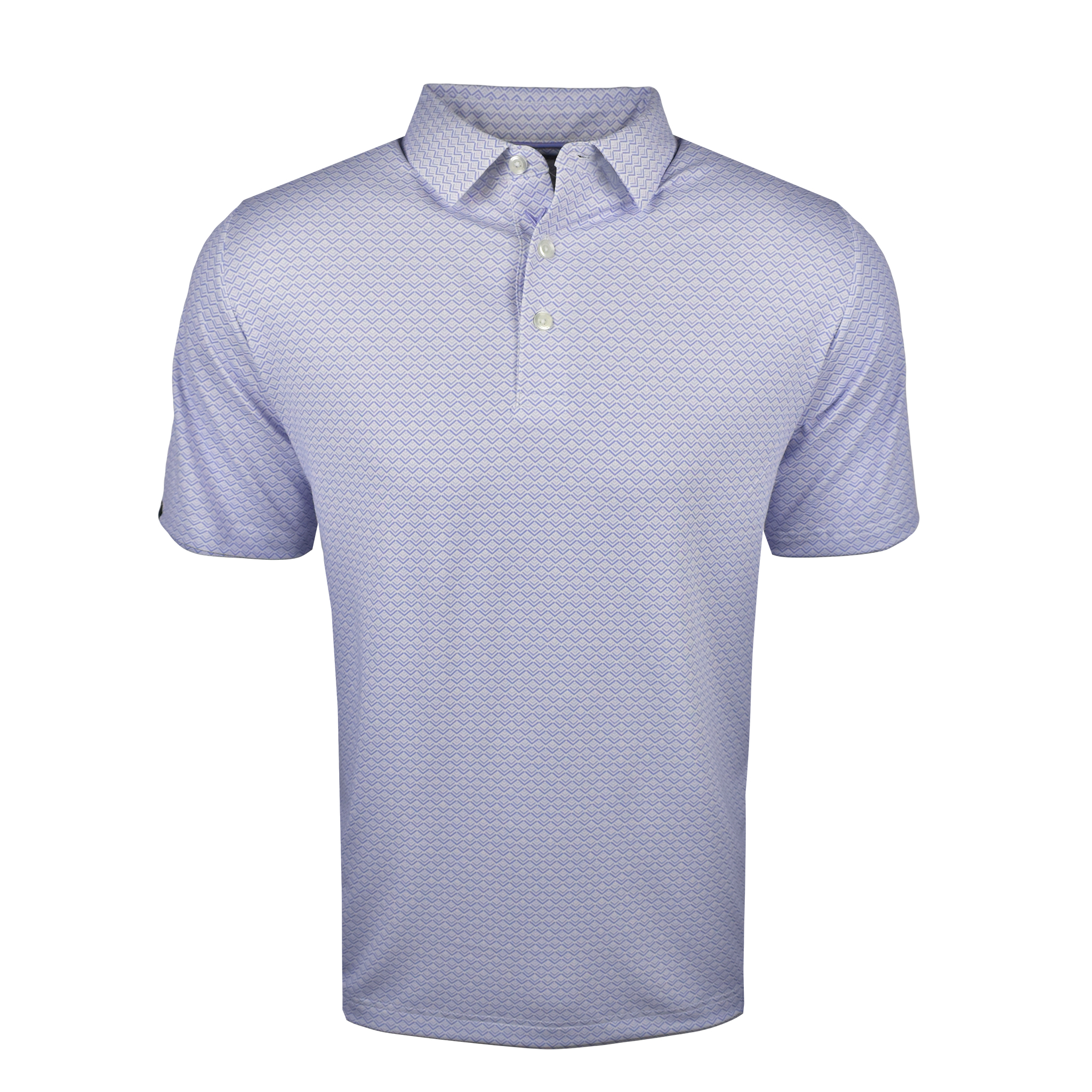 Gradient Chev Printed Polo