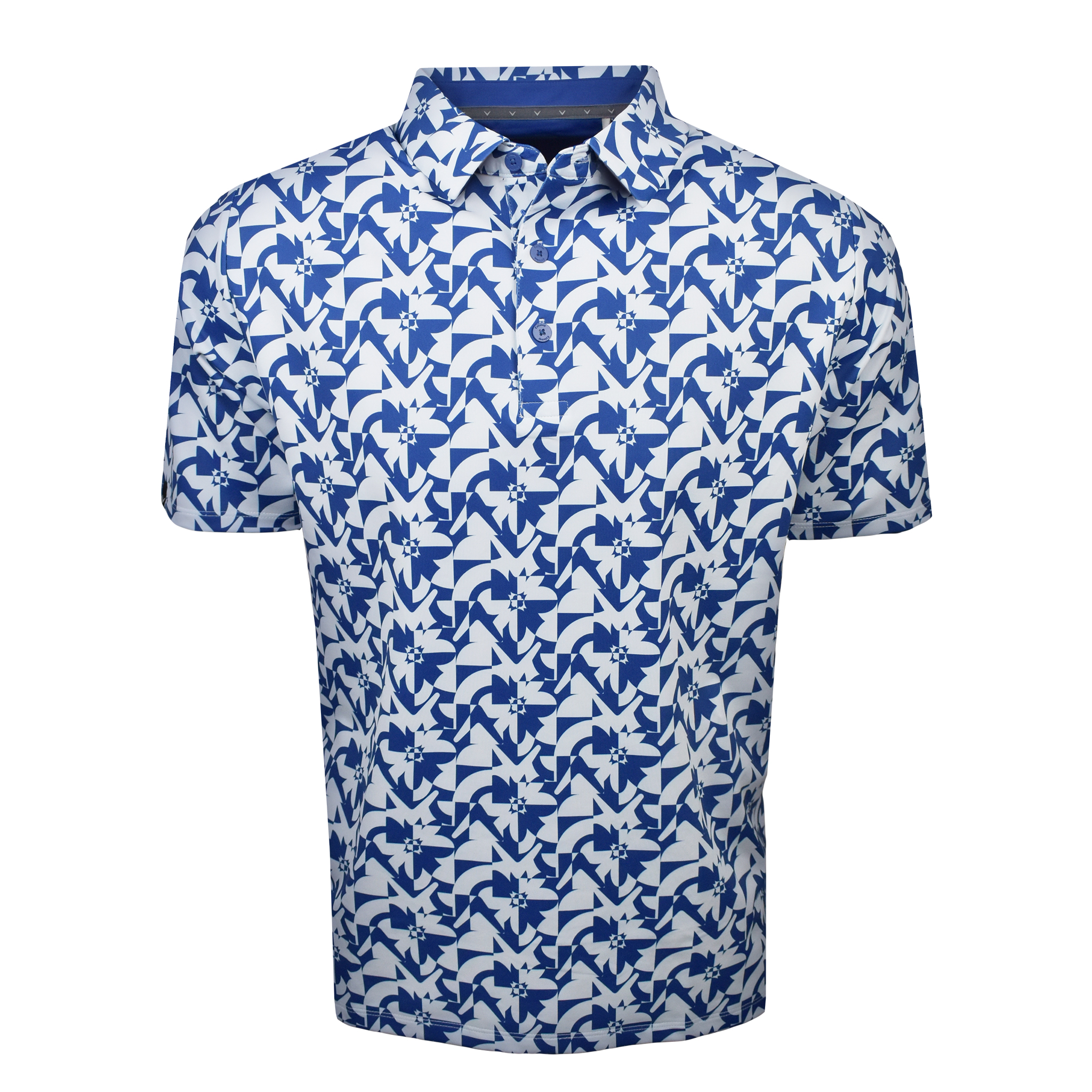 Callaway Golf Layered Floral Polo
