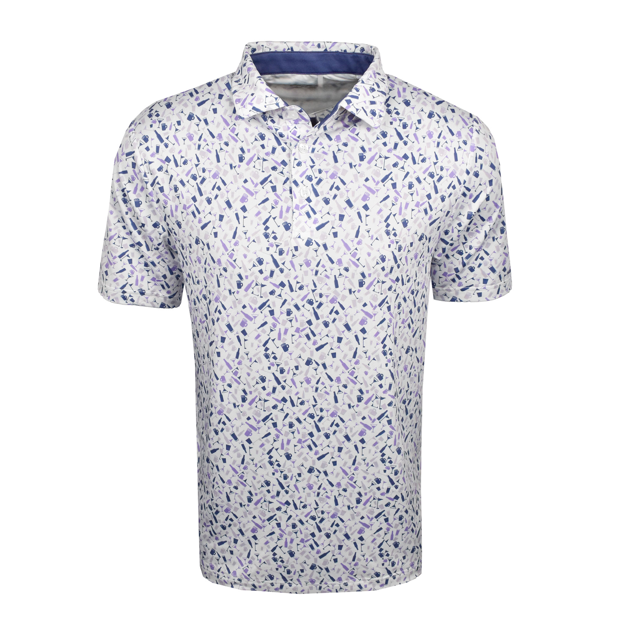 Snake Eyes Golf 19th Hole Print Polo
