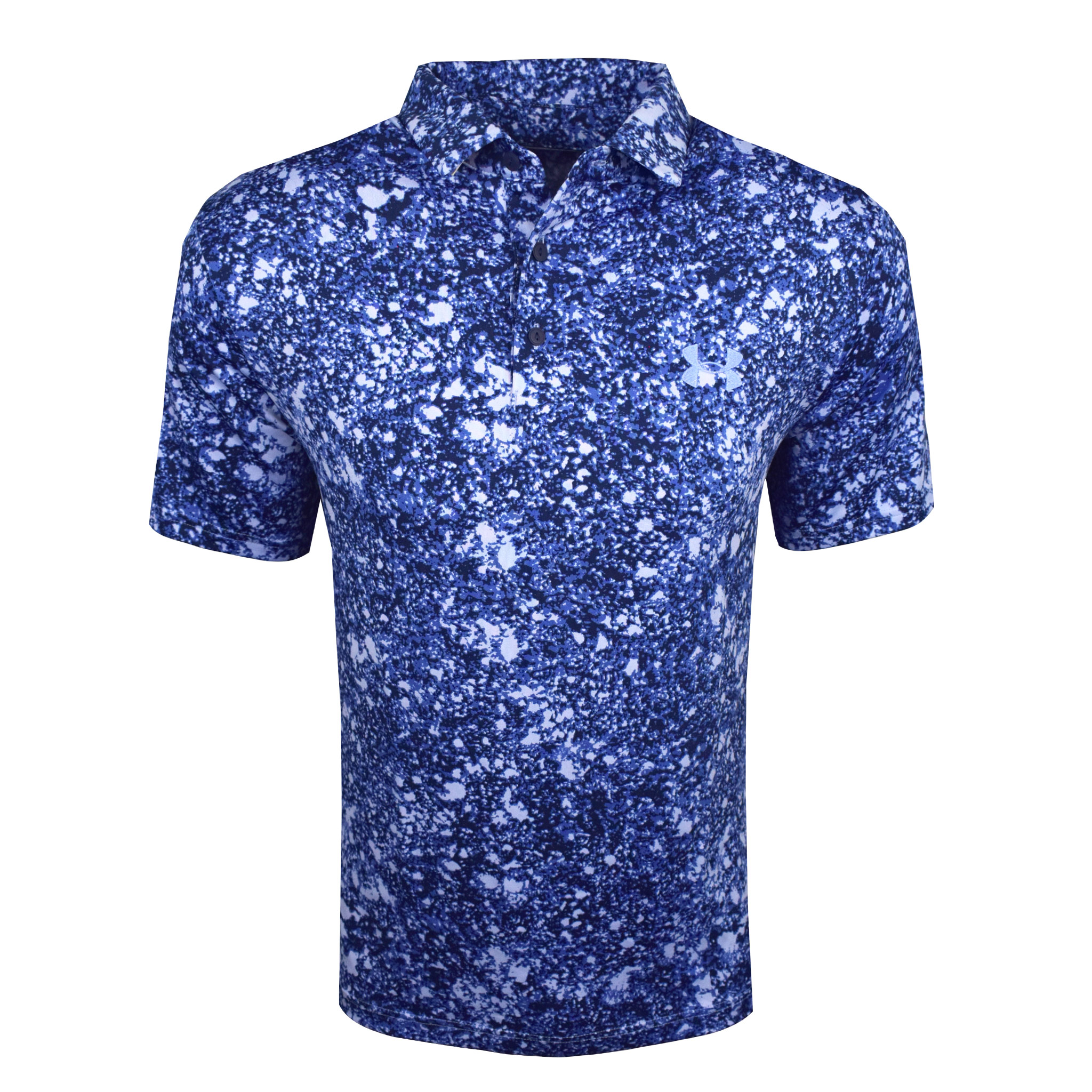 Under Armour Golf Playoff 3.0 Density Print Polo Marine/Midnight Navy Extra Large