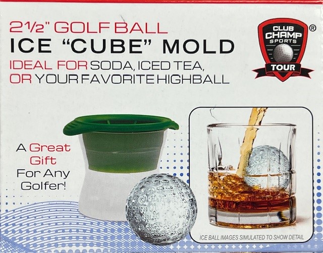Golf Ball Ice Cube Mold