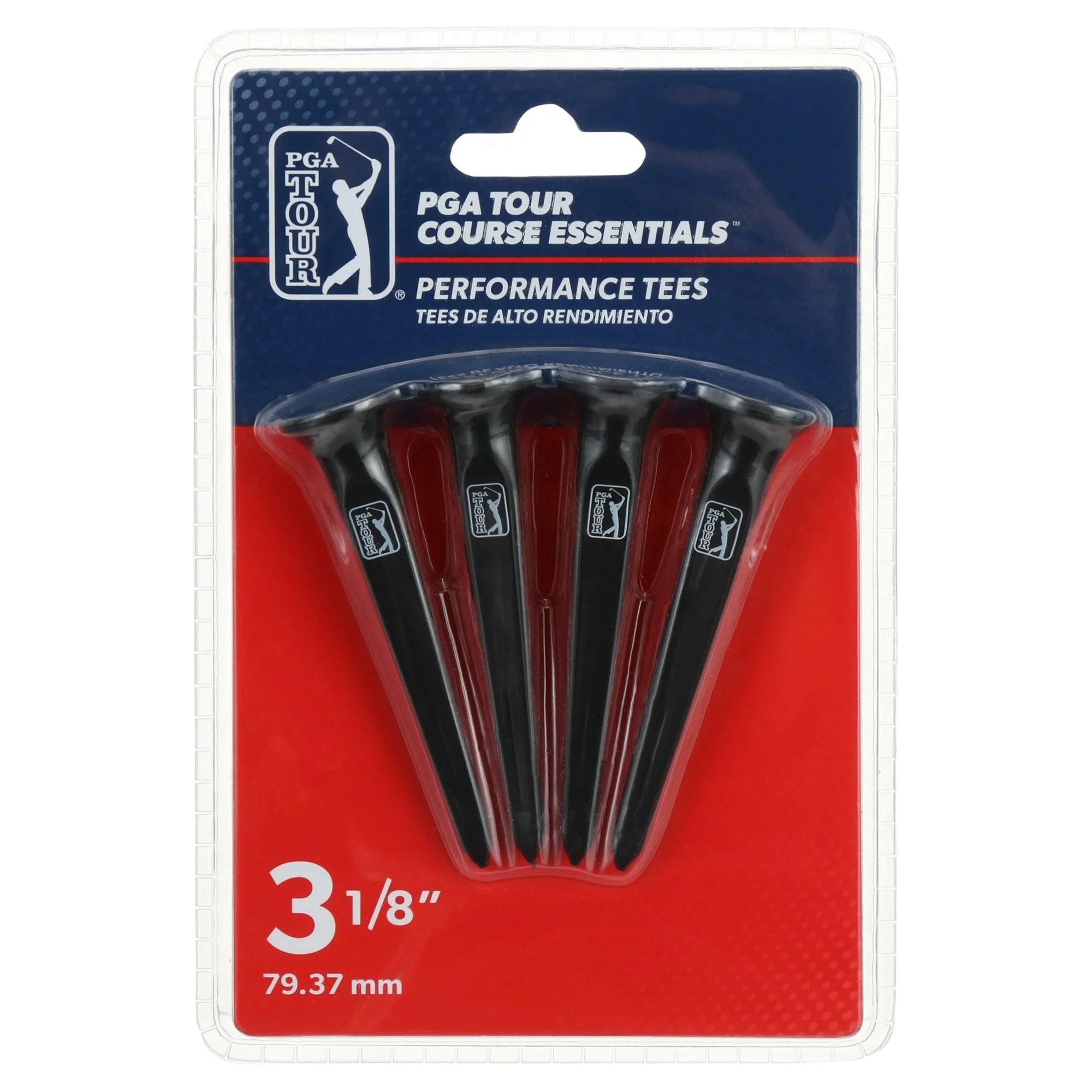 PGA Tour Golf High Performance Tees 3 1/8 (4 Pack)