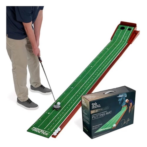 Reputt Standard Mat Perfect Practice Golf V5 Standard Putting Mat (9.5ft) | RockBottomGolf.com